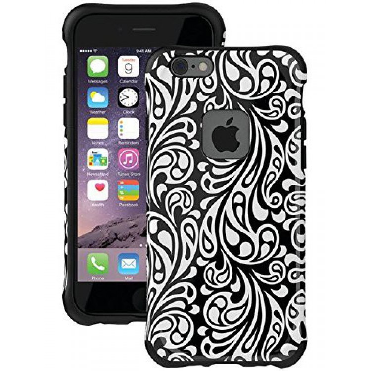 Противоударный чехол на iPhone 6/6s, Ballistic Urbanite Select Black/White